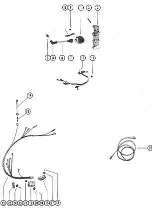 WIRING HARNESS AND IGNITION COIL