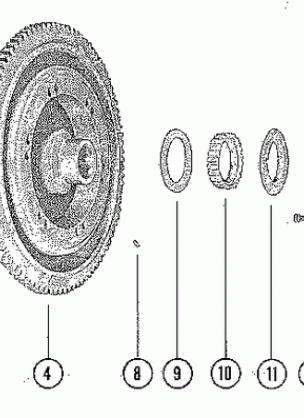 FLYWHEEL ASSEMBLY AND STATOR