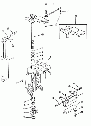 Swivel Bracket And Steering Arm(Casting Number 1499-8709C5)