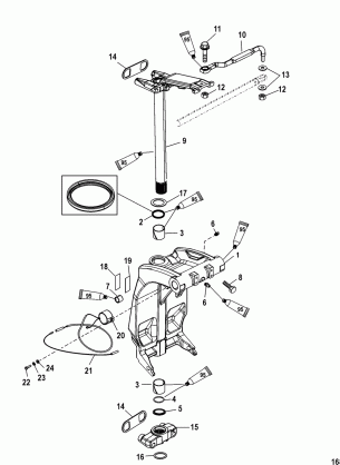 Swivel Bracket and Steering Arm