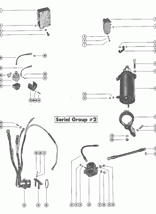 STARTER MOTOR AND WIRING HARNESS (SERIAL GROUP tahos_2)