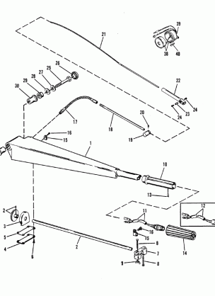 Steering Handle Components(With Steering Arm)