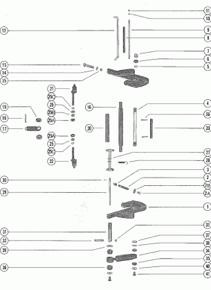 CLAMP BRACKET AND REVERSE LOCK