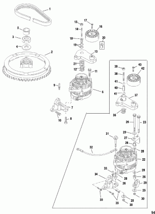 Flywheel / Alternator