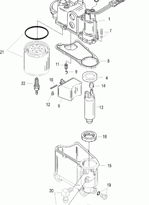 VAPOR SEPARATOR COMPONENTS