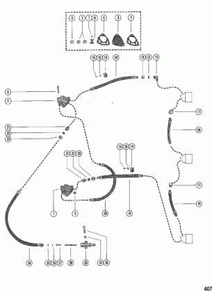 FUEL PUMP USA-3761034 / Aus.-8014004 / Canada-7025597 and Below