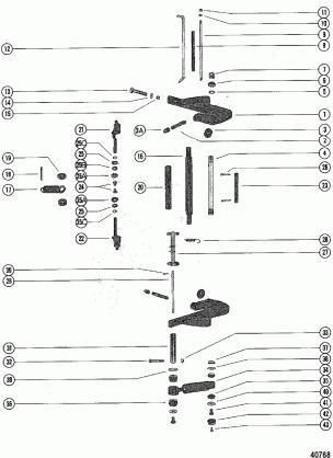 CLAMP BRACKET AND REVERSE LOCK