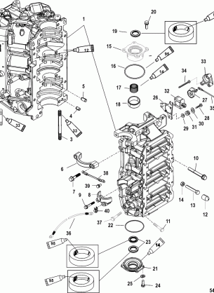 Cylinder Block and End Caps