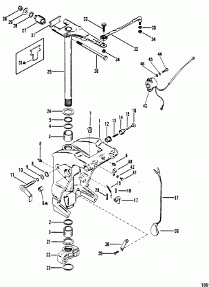 Swivel Bracket and Steering Arm