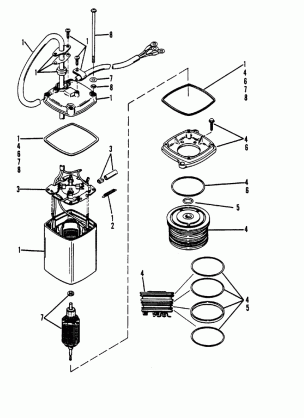 Power Trim Pump(Use With Design I Power Trim Pump)