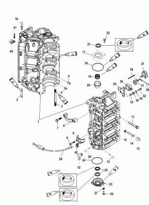 Cylinder Block and End Caps