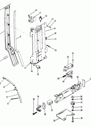 COWL MOUNTING BRACKET