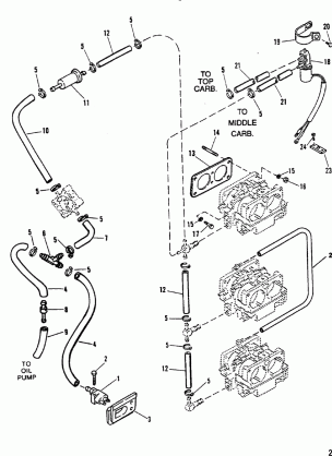FUEL LINES(Use With WMH -30 / 31 / 32 / 33 / 34 Carburetors)