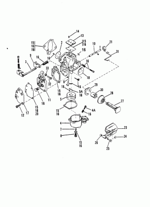 Carburetor Assembly(SeaPro / Marathon 10)