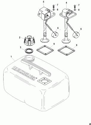 Fuel Tank Assembly(6.6 Gallon)