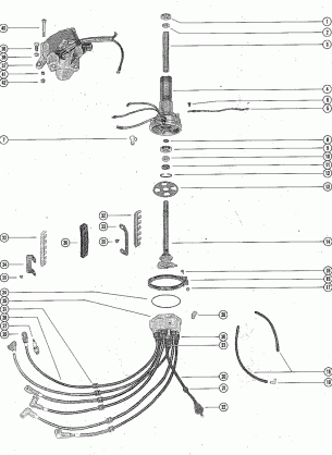 DISTRIBUTOR HOUSING AND ROTOR