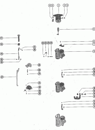 CARBURETOR LINKAGE AND CHOKE SOLENOID