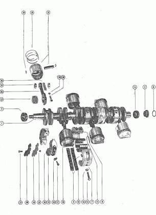 CRANKSHAFT PISTONS AND CONNECTING RODS