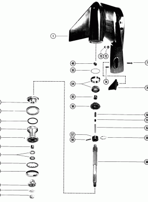 GEAR HOUSING ASSEMBLY COMPLETE (PAGE 2)