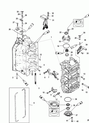 Cylinder Block and End Caps