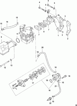Intake Manifold and Fuel Pump