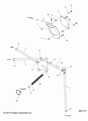 FUEL SYSTEM FUEL PUMP and LINES - S17CFE5BSL / BEL (600175)