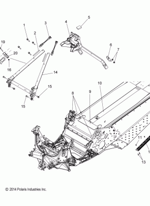 CHASSIS CHASSIS ASM. and OVER STRUCTURE - S17CFF5BSL / BEL (49SNOWCHASSISFRT215550155)