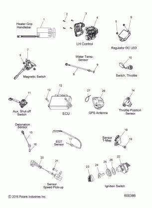 ELECTRICAL SWITCHES SENSORS and COMPONENTS - S17DCH6 ALL OPTIONS (600386)