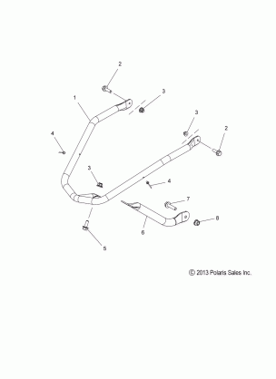 BODY BUMPER FRONT - S17CEA5BSA / BSL (49SNOWBUMPER14550)