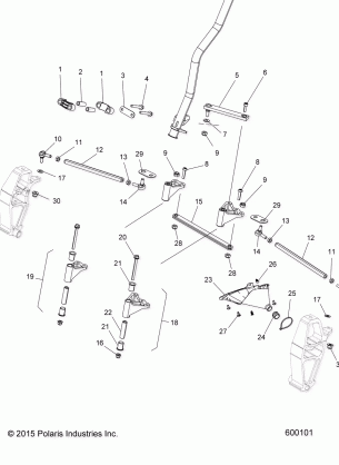 STEERING LOWER - S17DDH6 ALL OPTIONS (600101)