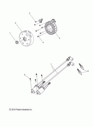 ELECTRICAL IGNITION SYSTEM - S17DDH8 ALL OPTIONS (49SNOWIGNITION15PROS)