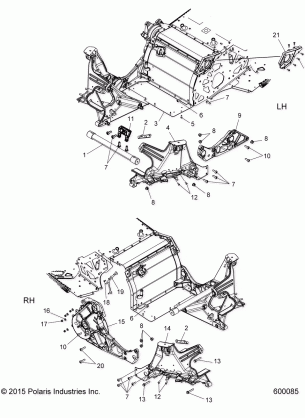 CHASSIS BULKHEAD ASM. - S17DDJ6PEM (600085)