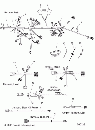 ELECTRICAL WIRE HARNESS - S17DDJ6PEM (600338)