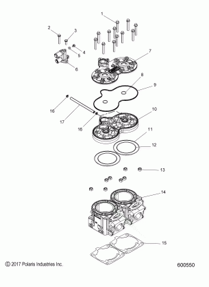 ENGINE CYLINDER - S17DDJ6PEM (600550)