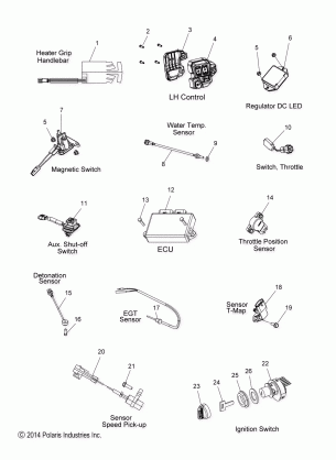 ELECTRICAL SWITCHES SENSORS and COMPONENTS - S17EEF6PSL / PEL (49SNOWELECT15PROS6)