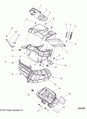 ENGINE AIR INTAKE SYSTEM - S17EEF6PSL / PEL (600065)