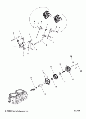 ENGINE EXHAUST VALVES and SOLENOID - S17EEF6PSL / PEL (600168)