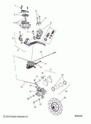 BRAKES BRAKE SYSTEM - S17DCL6PSA / PEL (600235)