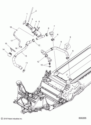 ENGINE COOLING SYSTEM - S17EFN8 / EFT8 ALL OPTIONS (600265)