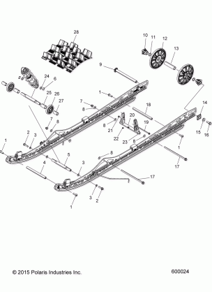 SUSPENSION REAR - S17EFN8 / EFT8 ALL OPTIONS (600024)