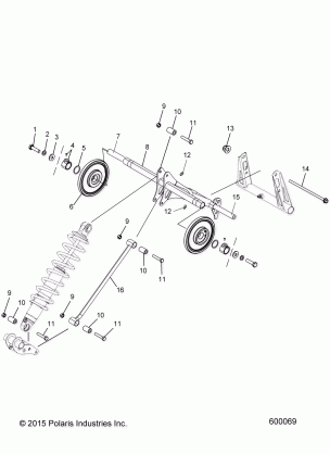 SUSPENSION TORQUE ARM REAR - S17EFN8 / EFT8 ALL OPTIONS (600069)