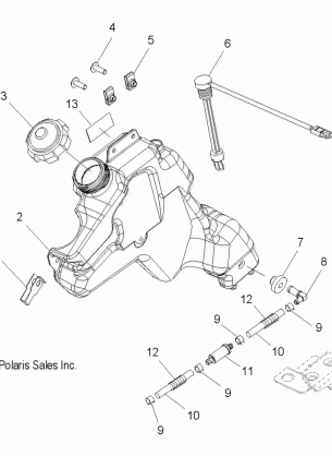 ENGINE OIL TANK - S08PL7JS (49SNOWOILBOTTLECLEAN)