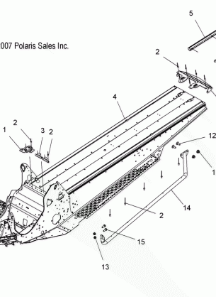 CHASSIS CHASSIS ASM. - S08PL7JS (49SNOWCHASSIS08RMKSPL)