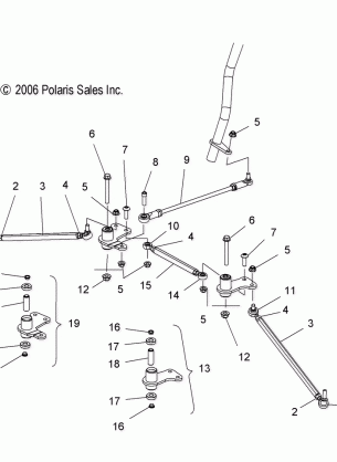 STEERING LOWER - S08PL7JS (49SNOWSTEERING600RMK)