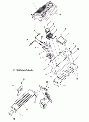 ELECTRICAL ELECTRICAL PLATE ASM. and CLUTCH GUARD - S08PL7JS (49SNOWCLUTCHGUARD07DRGN)