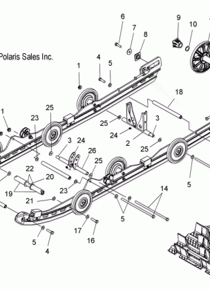 SUSPENSION REAR - S08PL7JS (49SNOWSUSPRR08RMKSPL)