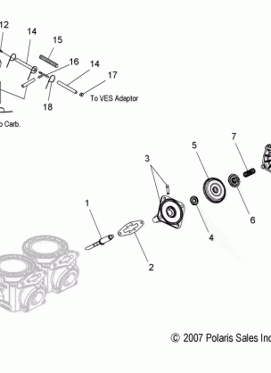 ENGINE EXHAUST VALVES and SOLENOID - S08MX6JS / JE (49SNOWEXHAUSTVALVES08600IQ)