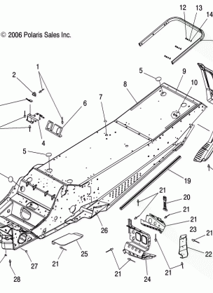 CHASSIS CHASSIS ASM - S08NB3AS (49SNOWCHASSIS340LX)