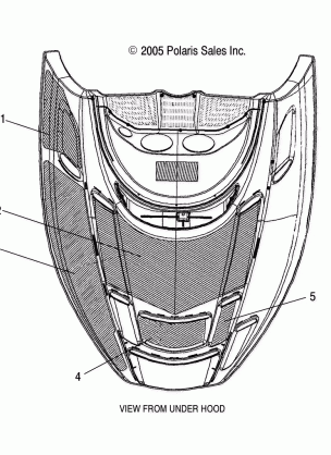 BODY HOOD FOAM and FOIL - S08NB3AS (4997199719A11)