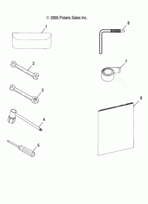 TOOL KIT - S07MX4CS / CE (49SNOWTOOL07440IQ)